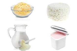 Молочные продукты, богатые кальцием