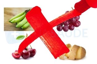 Запрещенные продукты в фазе 3