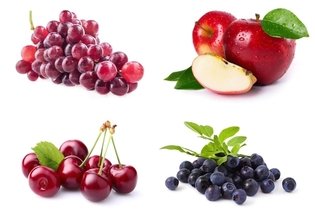Фрукты, богатые кверцетином